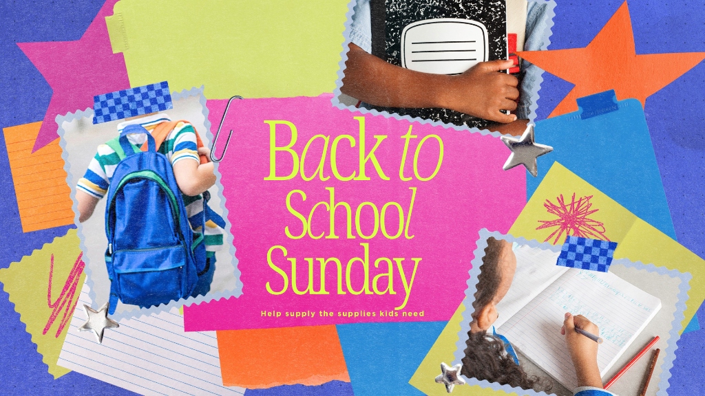 Back to School Sunday